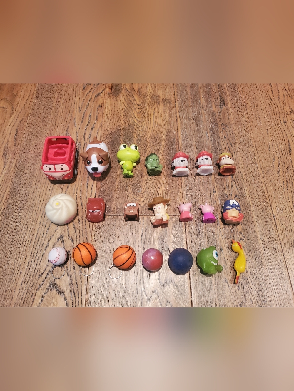 Small Toy Bundle (Jax & Groovy Patootie, Chubby Puppies, Mash 'Ems: Marvel